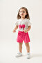 Baby Girl Summer Shorts Polka Dot Two-Piece Set - 3