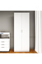 2 Door Full Height Cabinet, Modern Storage Solution With 4 Shelves - 2
