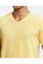 V-Neck T-Shirt 24X7 2726-0105-CORN SILK - 6
