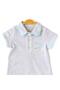 Baby Boy Short Sleeve Collared Jumpsuit-13756 - 2