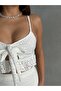 Low-Cut Blouse Skirt Set - 3