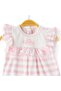 Baby Girl Sleeveless Ruffle Romper-12373 - 2