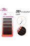 11mm D FADVAN C/D Curl 5D W Shape Eyelashes Extension Lightweight Faux Mink Lashes Soft Professional - 8