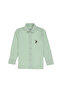 Boys' Aqua Green Knitted Shirt 50300752-VR048