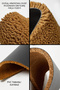 Coco Ciao Natural Koko Mat, Bristle Door Mat - 3