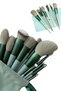 Durable Makeup Brush Set 13 Pieces Soft Bristled Brushes Blush Foundation Eyeshadow Brush - 3