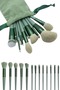 Durable Makeup Brush Set 13 Pieces Soft Bristled Brushes Blush Foundation Eyeshadow Brush - 4