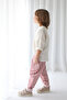 Carrot Trousers Red Striped Linen - 2
