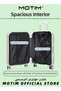 Travel Luggage Carry On Suitcase with USB Port & Cup Holder & Phone Holder 24 inch - 5