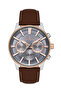 Jls0405904 Gray & Brown Steel Men's Wristwatch
