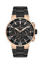 Jls0406202 Black & Rose Steel Men's Wristwatch