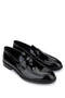 Men's Genuine Leather Black Patent Leather Classic Shoes - 2