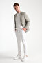 Abrines Men's Green Half Lined Bag Pocket Cotton Blended Lycra Flexible Fabric Blazer Jacket - 7