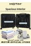Expandable PP Hardshell Carry-On Luggage with TSA Lock & Spinner Wheels & Cup Holder & Hook 18 inch - 5