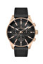 Jls0406402 Black & Rose Steel Men's Wristwatch