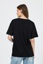 Black V-Neck 100% Cotton Comfort Fit T-Shirt 2143m - 5
