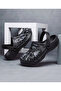 SAPS Backstrap Closure Clogs - Black
