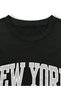 New York Usa Printed Oversize Unisex T-Shirt Shorts Set - 2