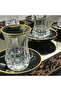 Patterned Tea Cup Set for 6 People - 3
