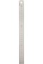 8463 Stainless Steel Ruler, 30 cms Silver