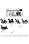 Gray Motorcycle Tarpaulin - Compatible with All Models, Rear Bag Compatible, Size m - 5