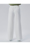 Seasonal Wide Elastic Waistband Comfortable Fit Wide Leg Women's Trousers - 7