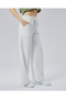 Seasonal Wide Elastic Waistband Comfortable Fit Wide Leg Women's Trousers - 4