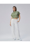 Seasonal Wide Elastic Waistband Comfortable Fit Wide Leg Women's Trousers - 2