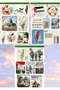 Set of 6 Palestine Themed 12*17 cm Stickers - 2