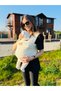 Cotton Stretchy Wrap Sling, Baby Carrier with Pocket - Premium First Class - Babywearing Kangaroo - 6