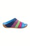 Datça- Multicolored Genuine Leather Slippers - 4