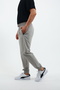 Cushy Cool Men's Oversize Loose Cut Elastic Leg Zippered Parachute Trousers with Back Pocket - 5