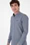 Men's Light Navy Blue Long Sleeve Shirt 50300454 -Vr059 - 3