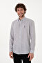 Men's Striped Gray Shirt 50306310-Vr024 - 3