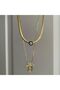 Knight Zircon Steel Serenay Necklace Set - 2