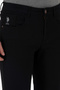 Men's Slim Fit Black Canvas Trousers 50299193-Vr046 - 5