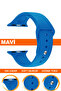 Apple Watch Compatible Series 1/2/3/4/5/6/Se/7/8/9 Ultra/Ultra2 42/44/45/49mm Silicone Cord Strap S09Ad