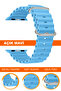 Apple Watch Compatible Series 1/2/3/4/5/6/Se/7/8/9 Ultra/Ultra2 42/44/45/49mm Silicone Cord Strap S09Ad
