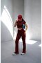 Mila Burgundy Bodycon Stretch Knitted Crop Tshirt and Spanish Flare Leggings Y2K Top-Bottom Set - 5