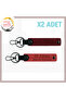 Special Design on Your Name 01 Adana Elegance Gift City Written, 2-Piece Keychain, Pomegranate Flower-Light Green