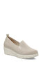 166788.Z5Fx Beige Women's Loafer - 2