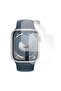 واقي شاشة شفاف من مادة TPU لساعة Apple Watch 9 مقاس 41 ملم، قطعتين