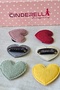 2-Piece Heart-Shaped Hairless Baby Buckle 3.5 cm - Baby Girl Buckle Set with Less Hair Newborn Buckle with Snap Fasteners - 3