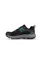 Men's Casual Shoes - Black-Green, Textile - 4