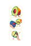 Bulk Rainbow Colored 40cm X 40cm Inside Square Model Cat Play Tunnel - 4