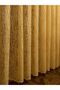 Broken Glass New Fashion Mustard Yellow 2 Layers Pleated Tulle Curtain - 6