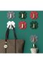 Self Adhesive Wall Hooks,No Damage Decorative Sticky Hooks for Keys,Towels and Bags,Pack of 8 - 7