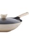 AMERCOOK ALFETTA طاولة طهي عميقة بغطاء 32 سم أبيض - 4