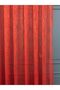 Red 3 Layer Pleated Tulle Curtain Glass Broken - 4