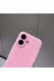 Apple iPhone 16 Case Non-Smudging Glitter-Coated Shiny Durable Silicone - 2